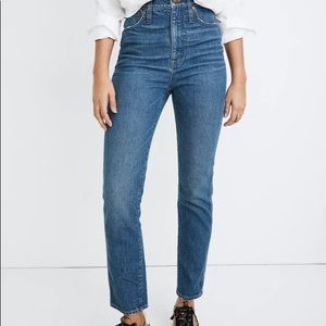 Madewell Stovepipe jeans